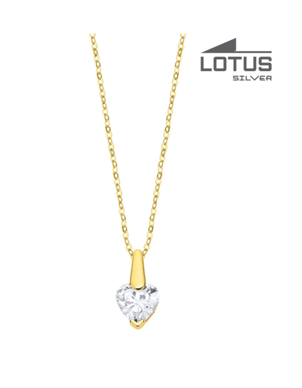 LOTUS SILVER WOMAN'S NECKLACE